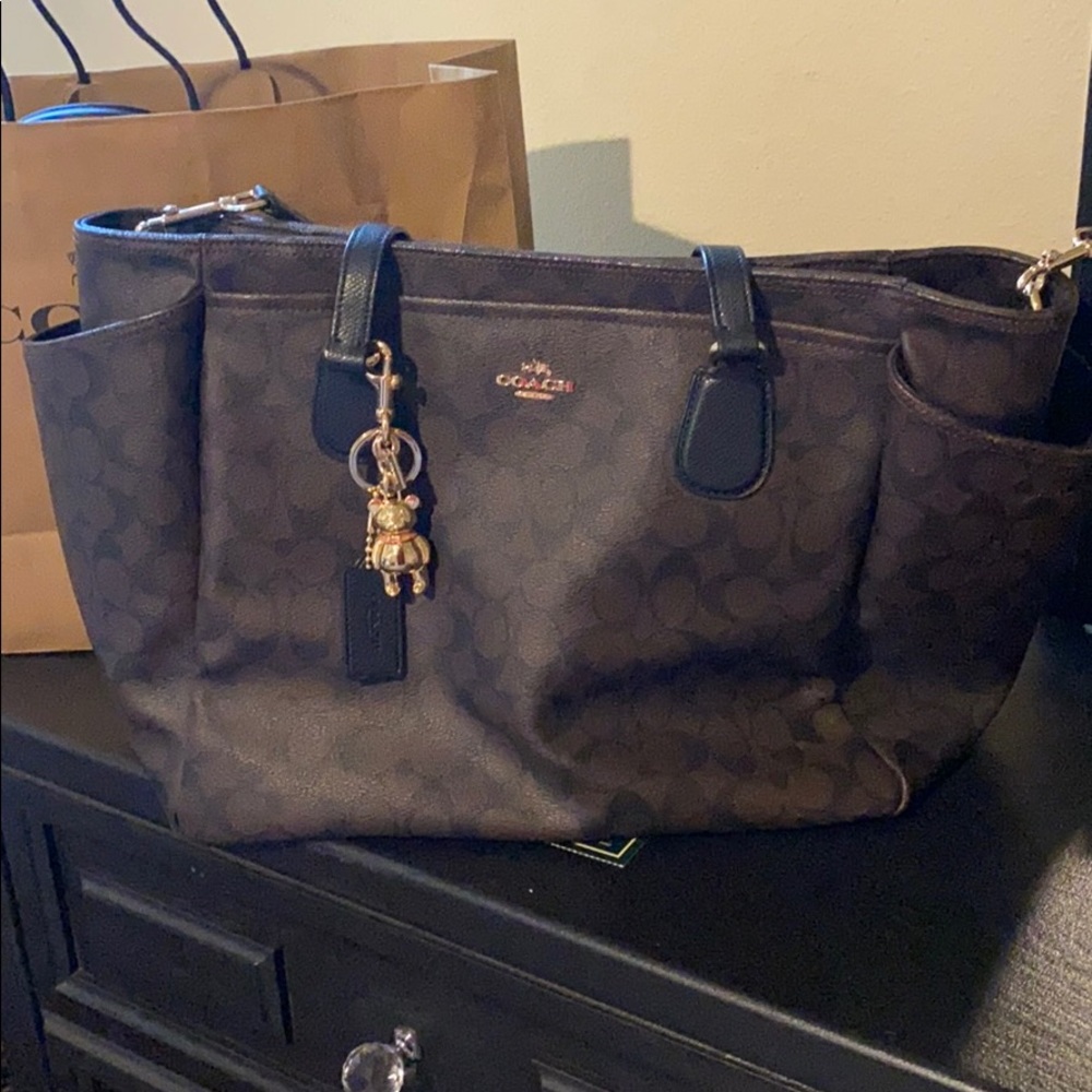 Authentic Coach Diaper Bag